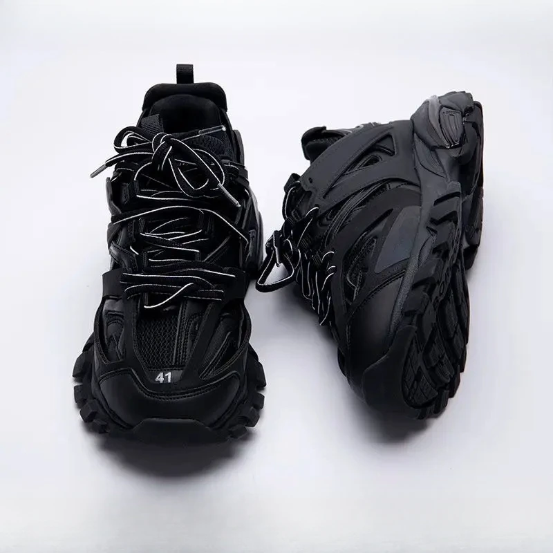 Louis Fordea/路易弗狄潮流男款休闲鞋轻奢男鞋透气网中跟透气