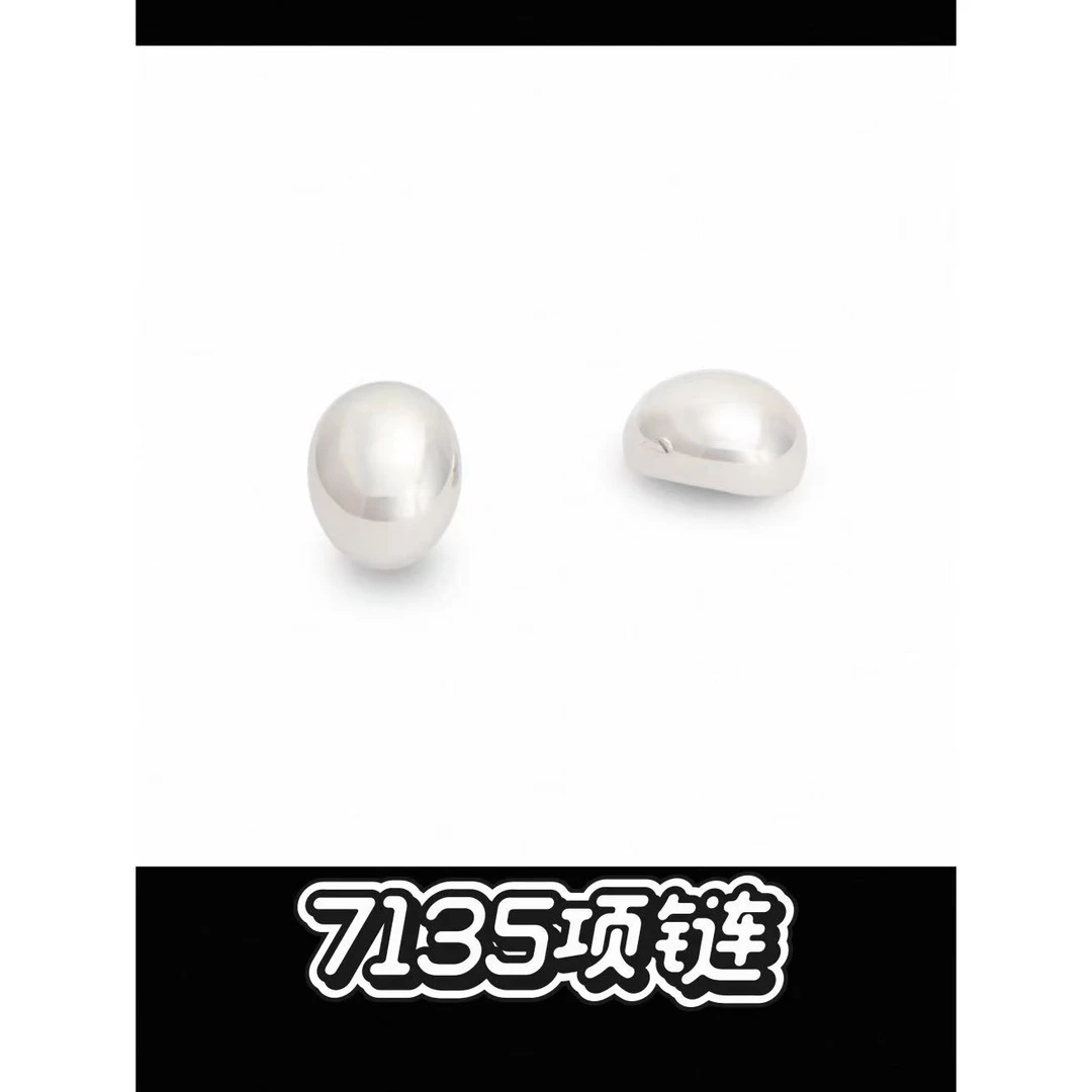 铜合金仿珍珠耳饰 7135【山茶花小香风耳钉】