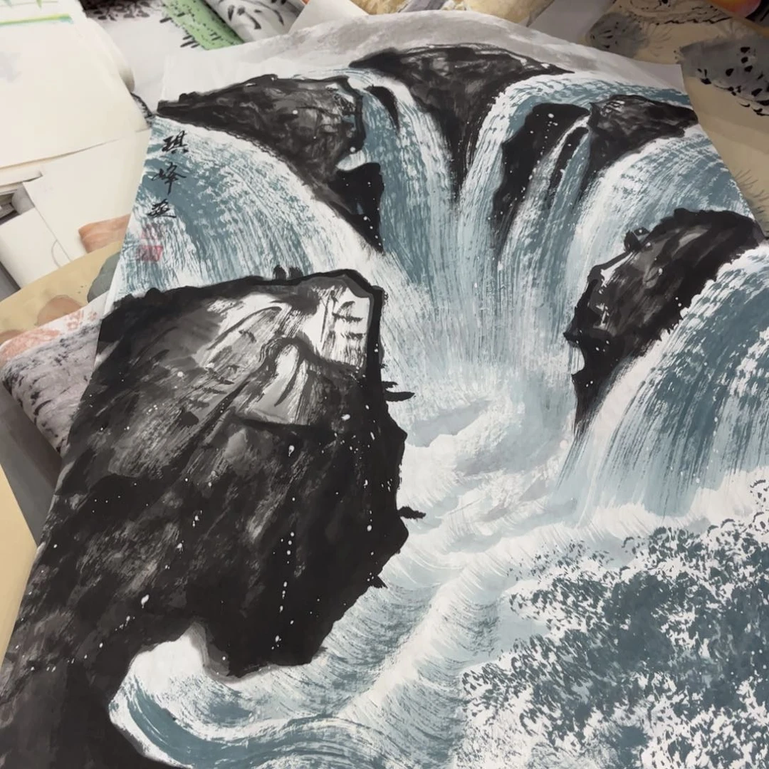 国画ZH精品手绘单幅任发