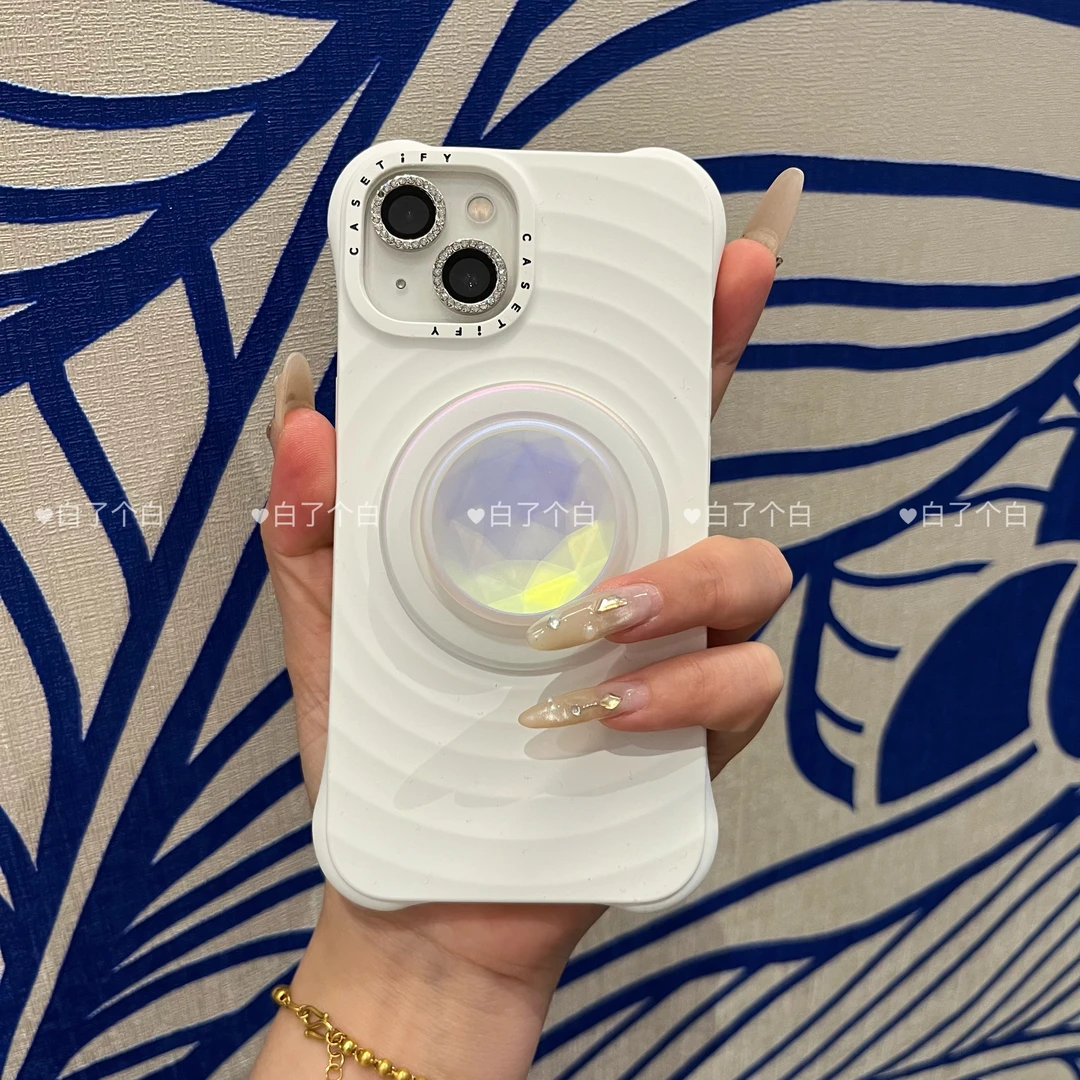 【泡泡骚强磁吸支架】Magsafe宝石个性趣味可拆卸支架懒人追剧神器