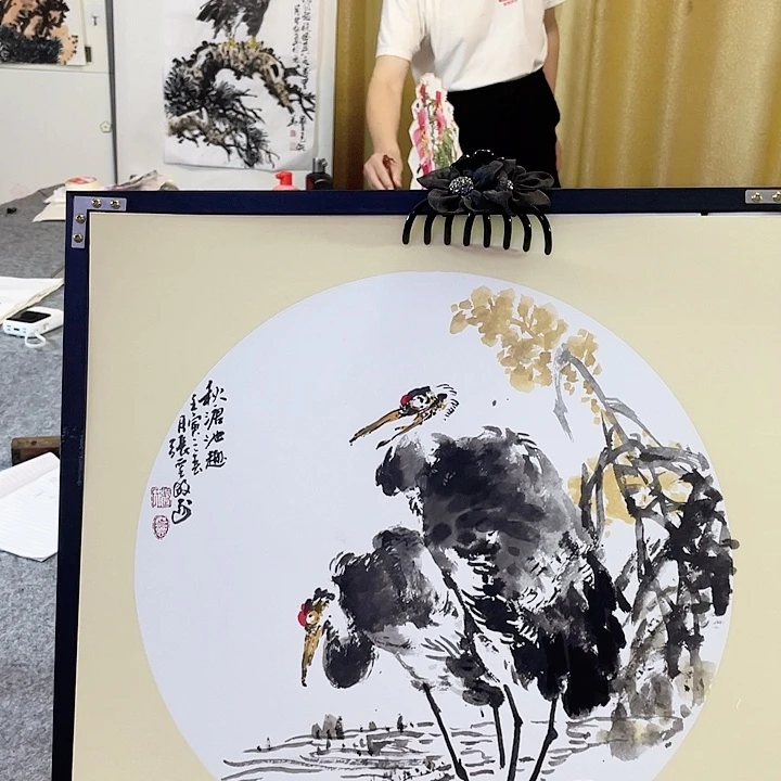 国画张圣敏先生纯手绘作品