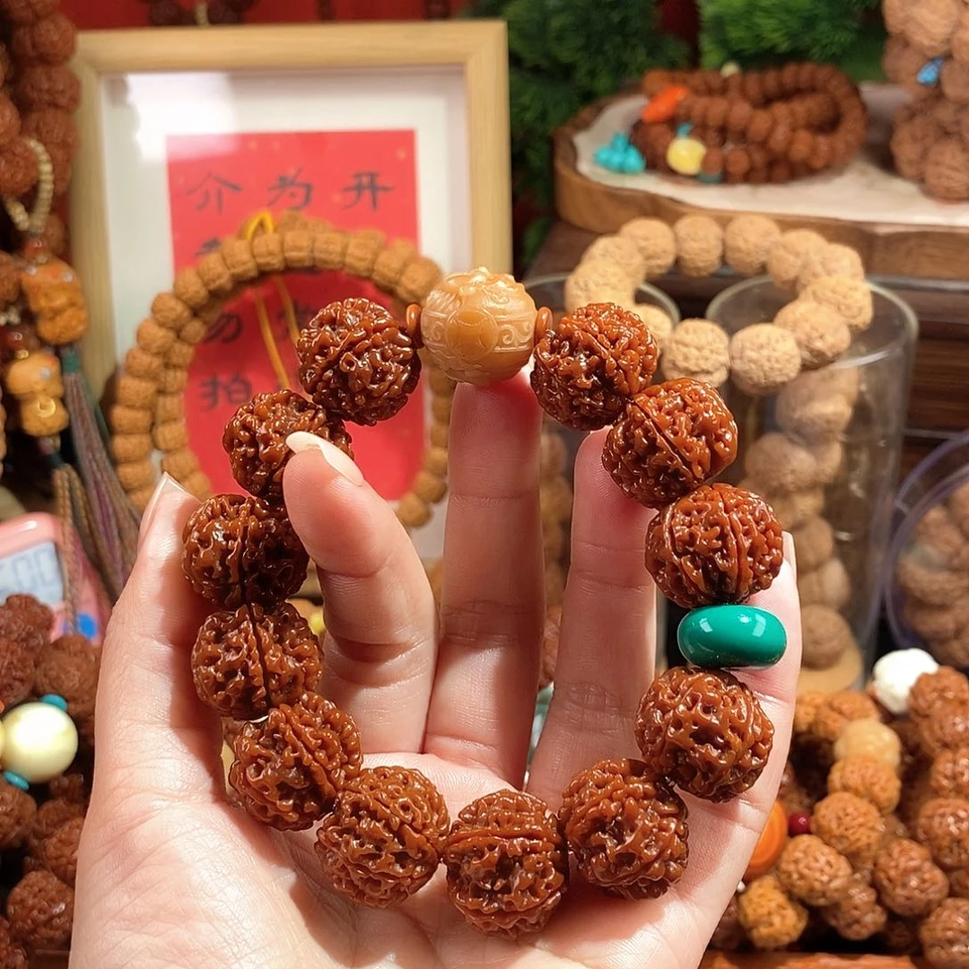 金刚菩提手串206玉华双面