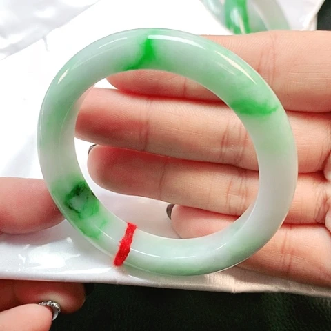 未镶嵌手镯翡翠正圈1346