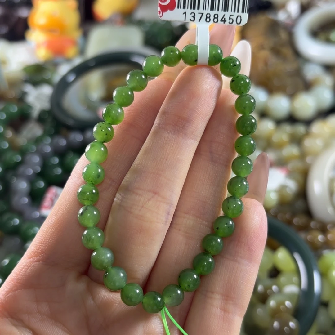 和田玉未镶嵌手链67