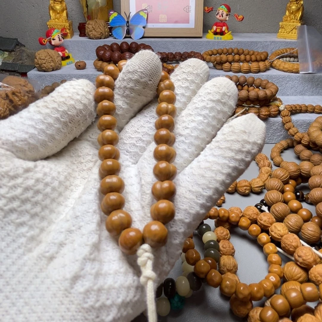 桃核手串小仙头1