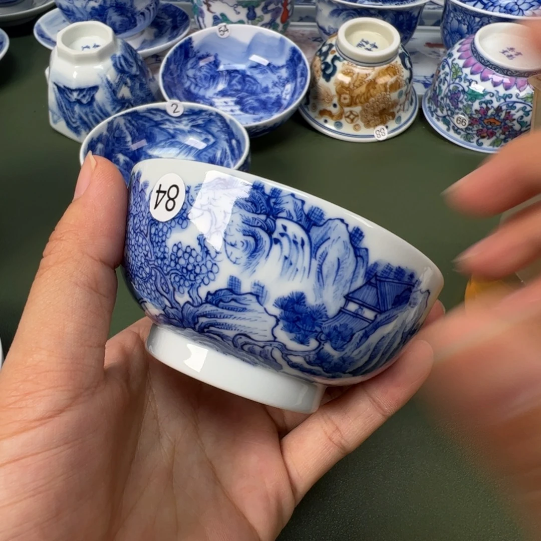 景德镇纯手工纯手绘茶具木木84