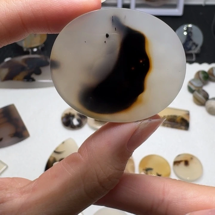 玛瑙/玉髓未镶嵌摆件