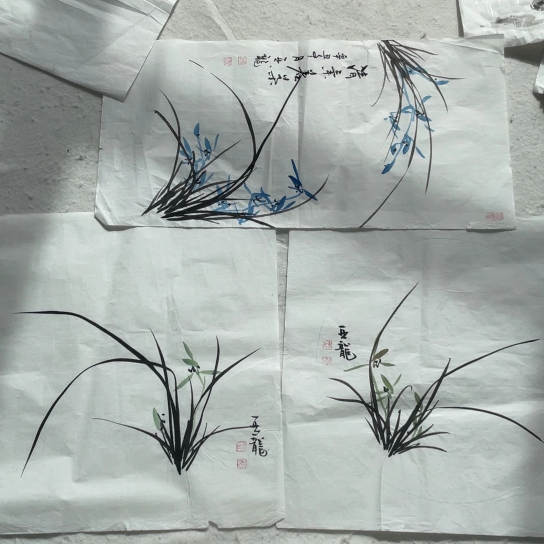 国画胡小春老师绘画