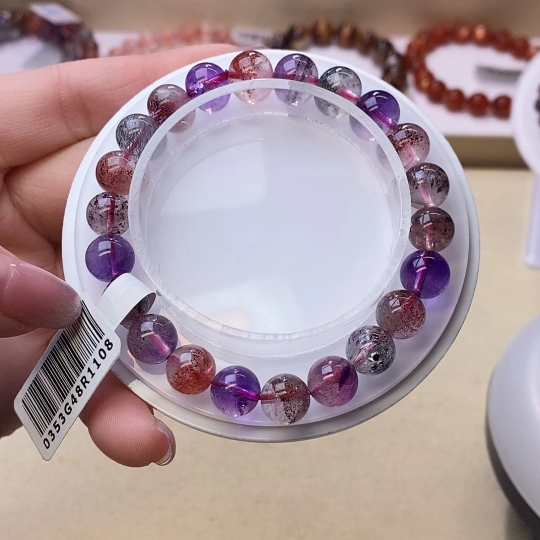 水晶手链未镶嵌超七8+m