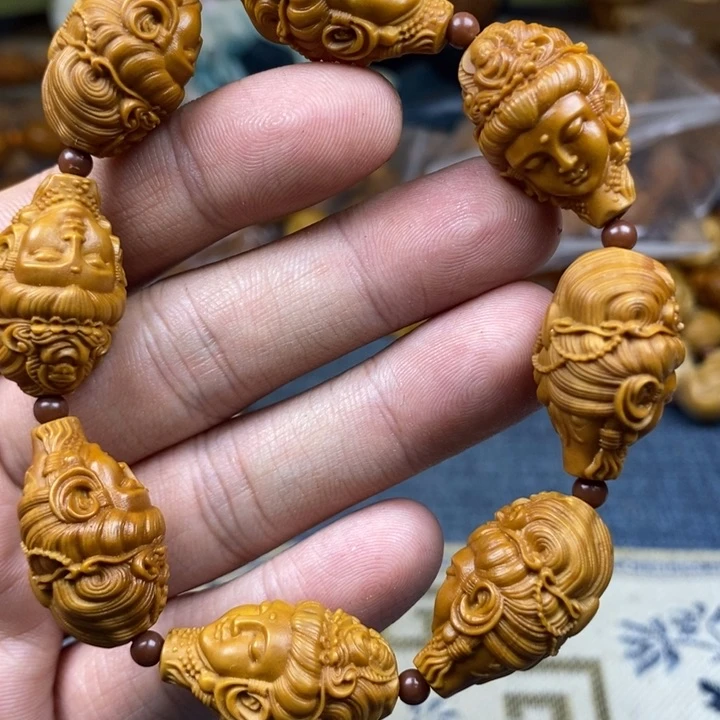 橄榄核手串/手链橄榄核雕工艺手串