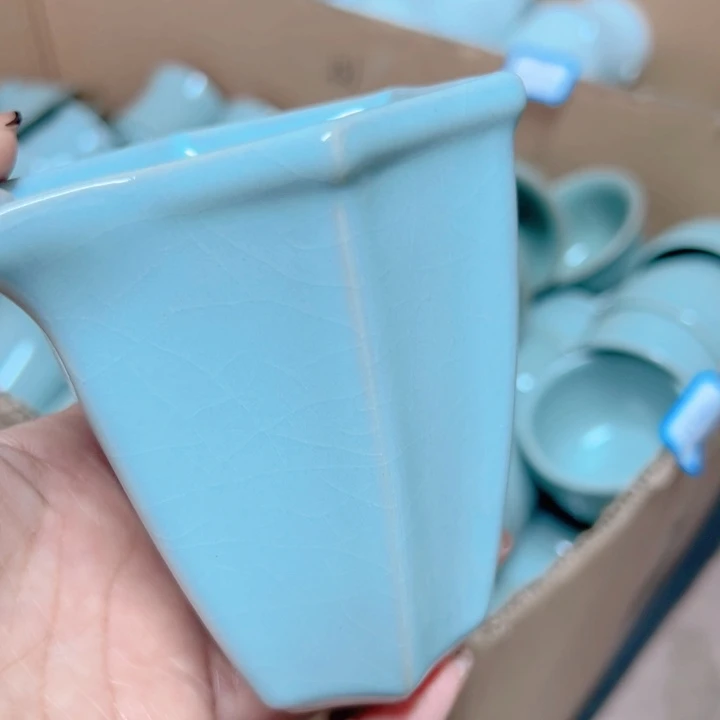 杯汝瓷原产地生产瑕品