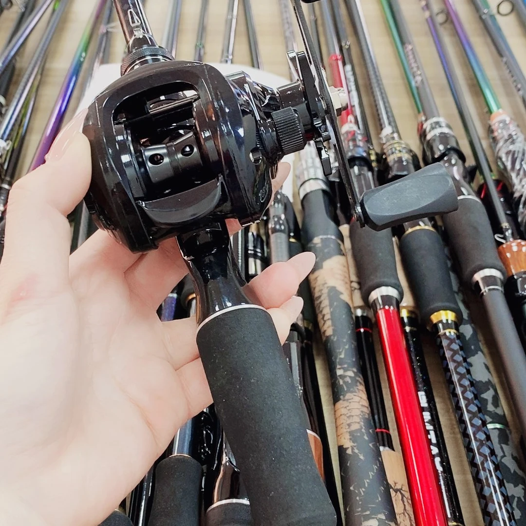 黑色螺纹款枪柄2.1米➕右手黑色水滴轮