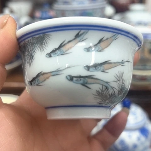 杯子景德镇陶瓷主人杯