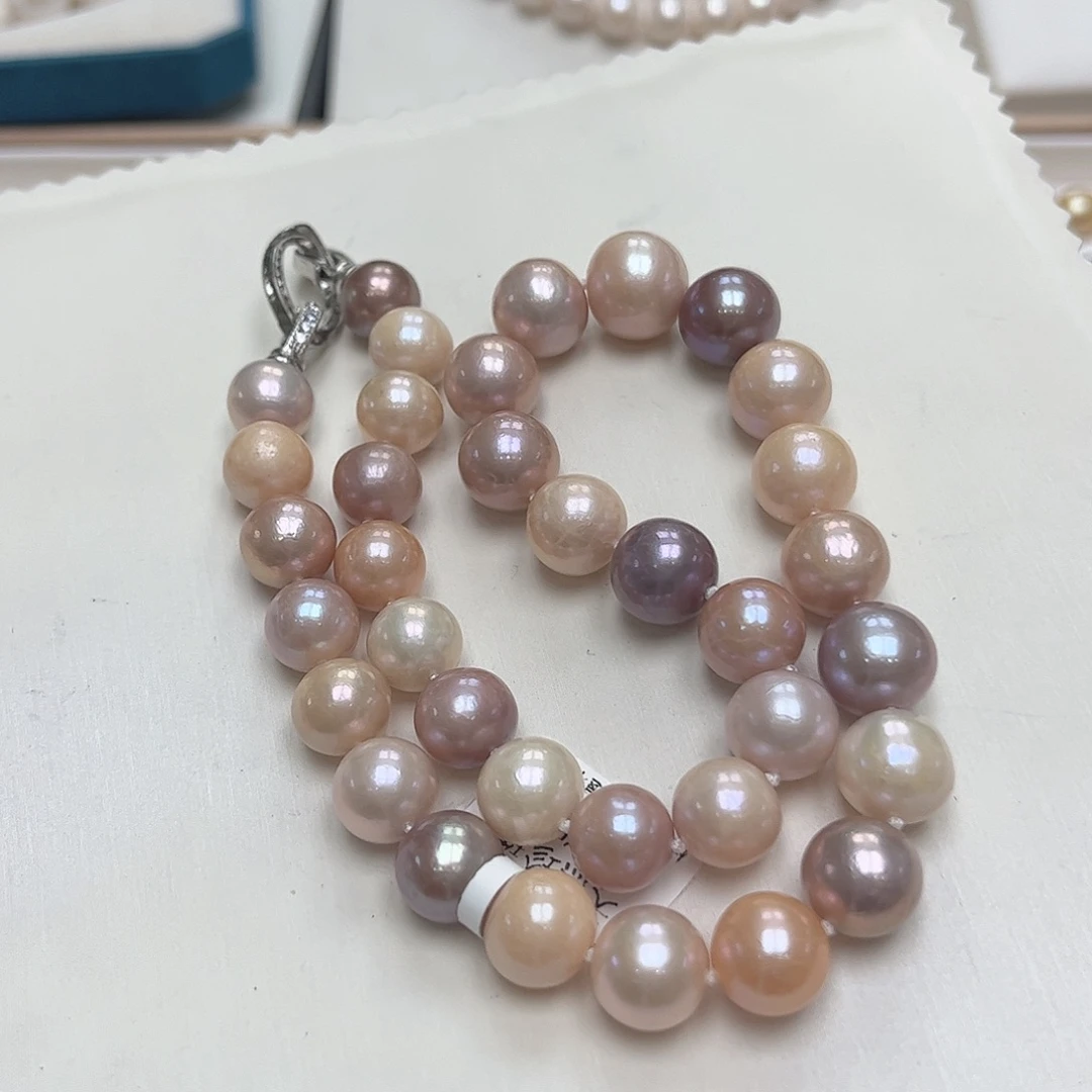 淡水珍珠未镶嵌颈饰11-14内 有核