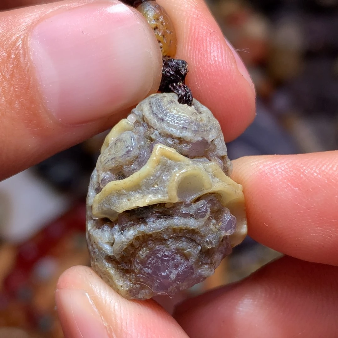 未镶嵌玛瑙/玉髓珠宝半成品