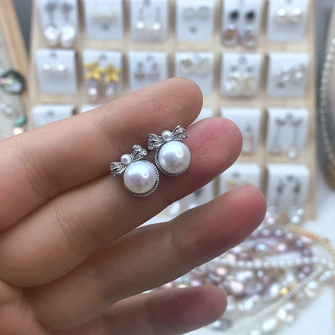 耳饰淡水珍珠未镶嵌