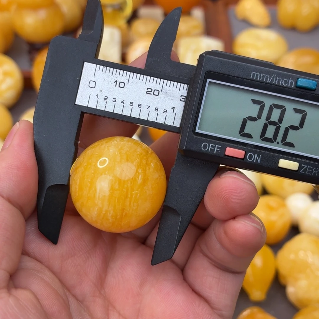 蜜蜡未镶嵌吊坠(不含链)