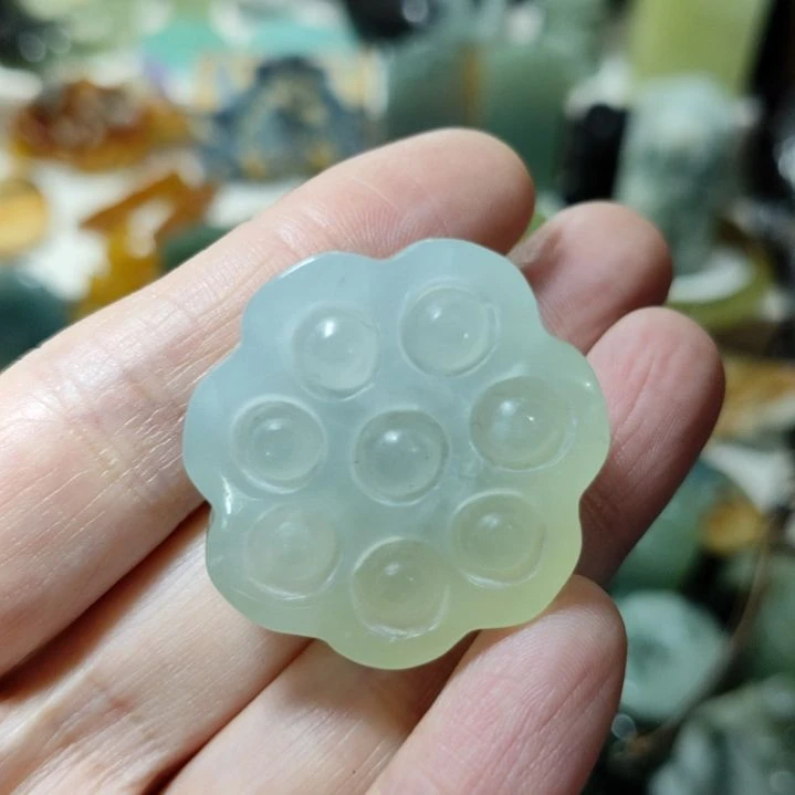 岫玉未镶嵌挂坠款式