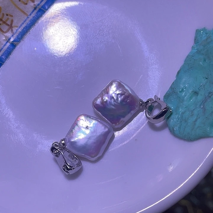 淡水珍珠未镶嵌吊坠(不含链)12