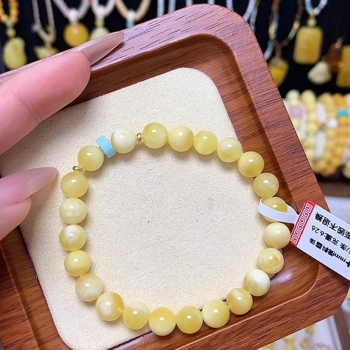 手链蜜蜡未镶嵌蜜蜡手串