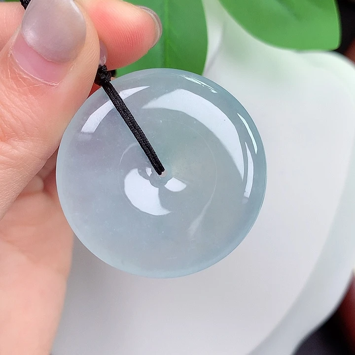 颈饰未镶嵌翡翠38.1-5.9mm