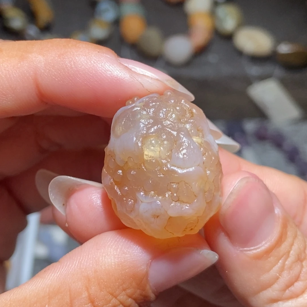 未镶嵌玛瑙/玉髓珠宝半成品