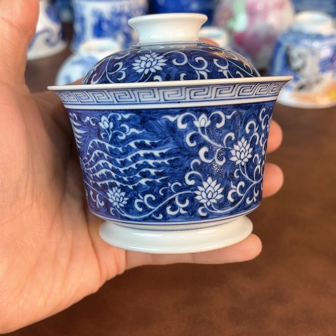 杯六*半景德镇全手工手绘陶瓷