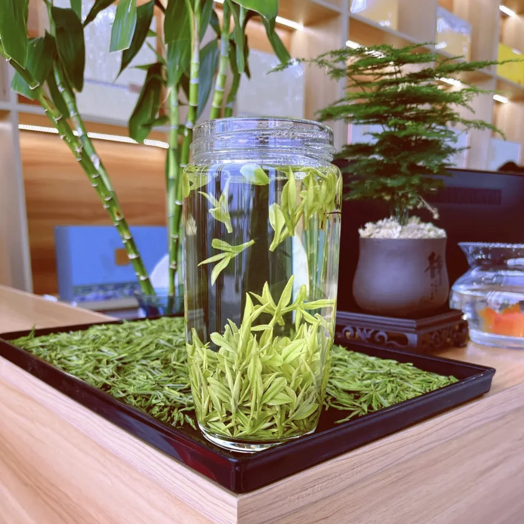 【B2白茶】头采白茶米粒级 安吉白茶原材料 正味兰花香