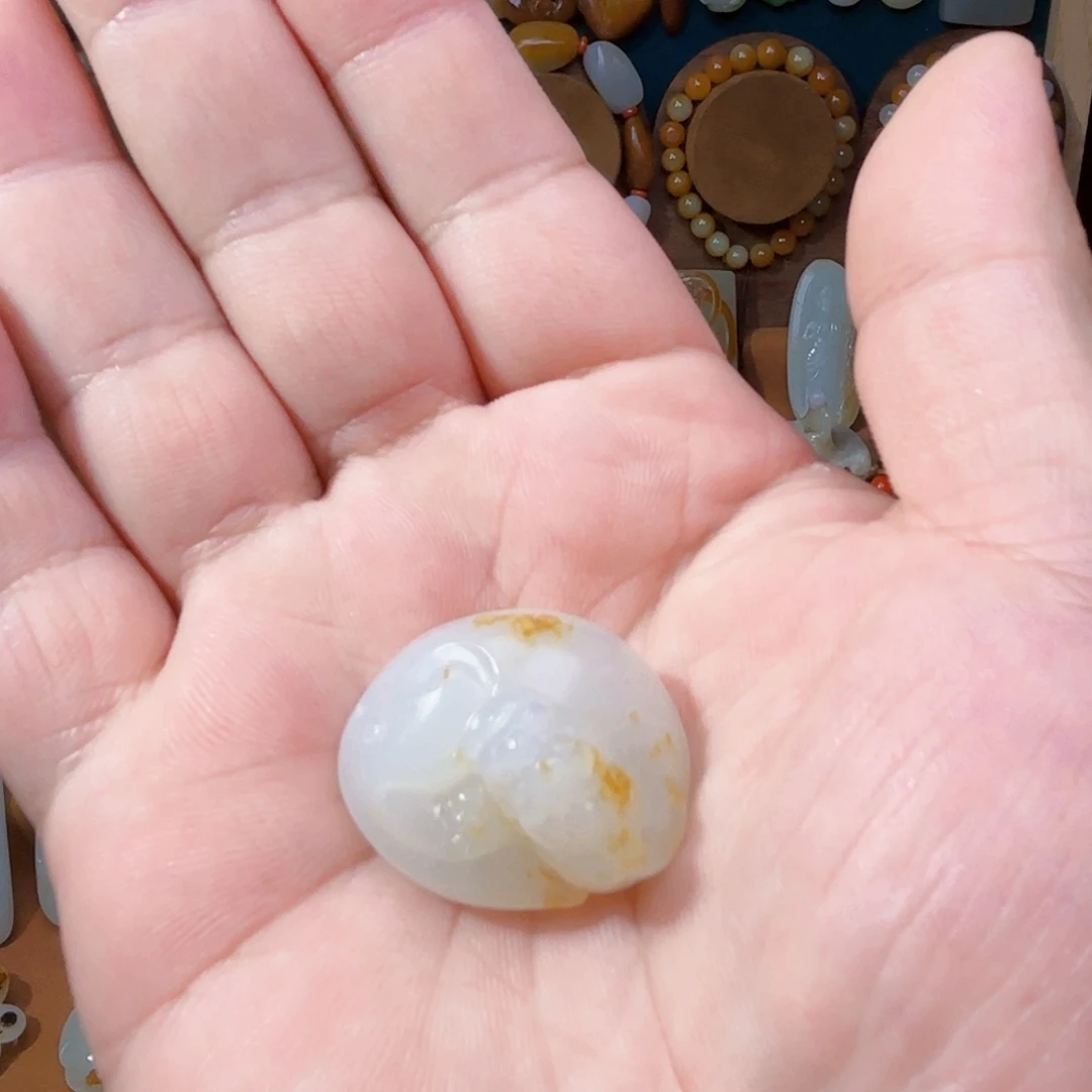 和田玉未镶嵌吊坠(不含链)