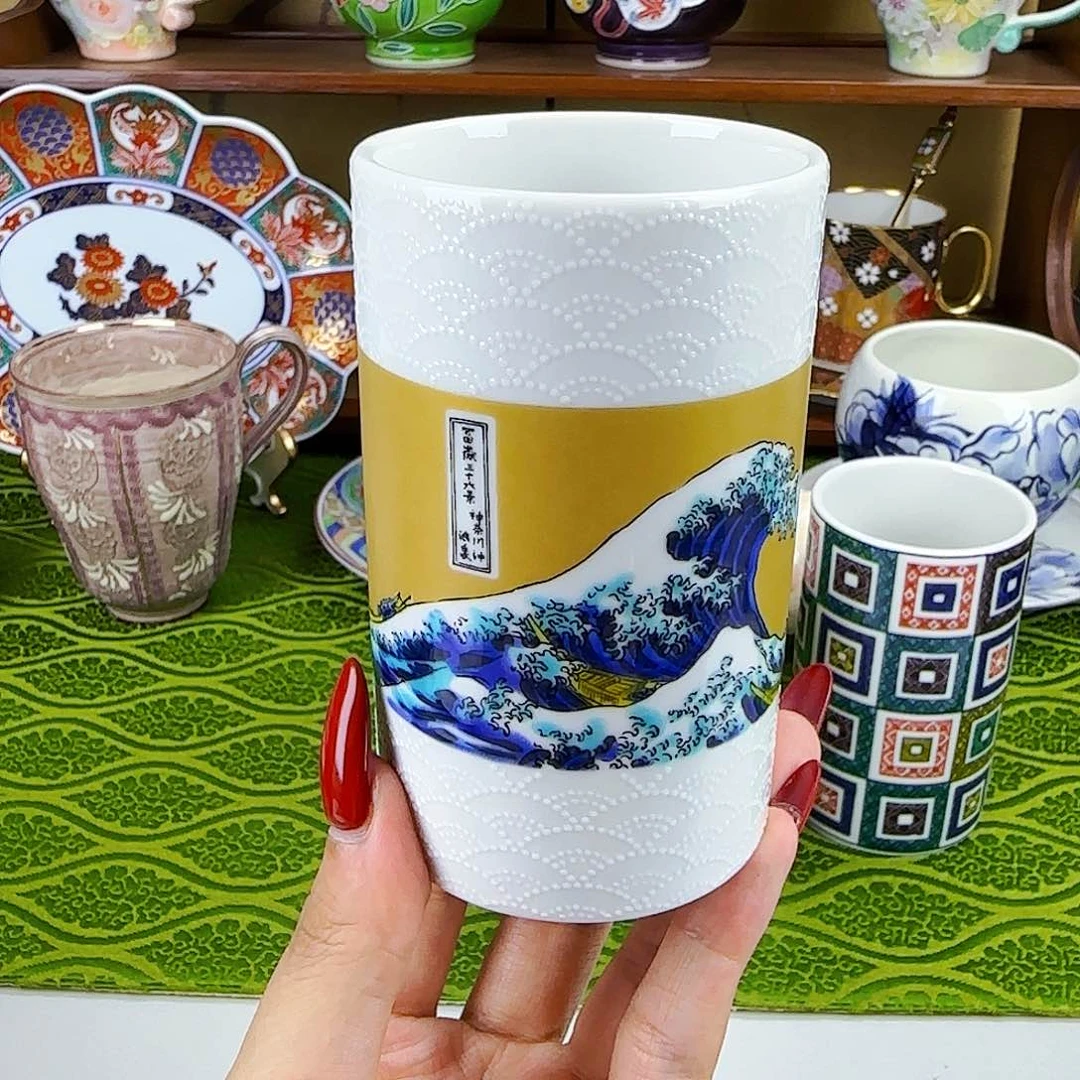 他家茶具瓷器真好看筷子筒