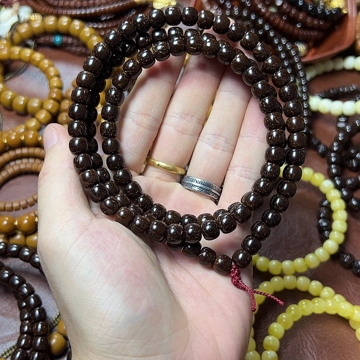 邸***达紫金鼠吊坠8mm原生态椰蒂