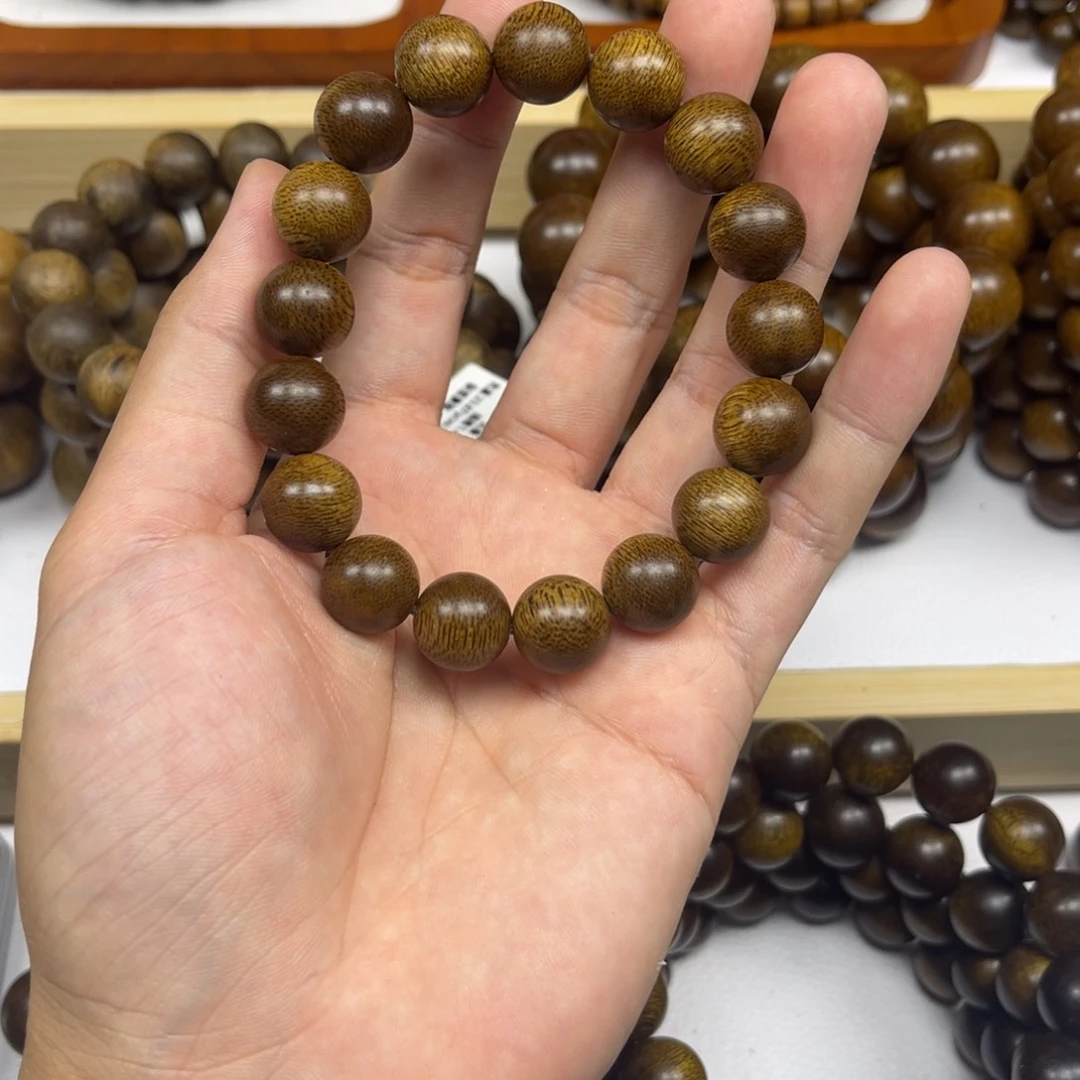 铜***哥手串沉香越南芽庄黄棋楠1.2