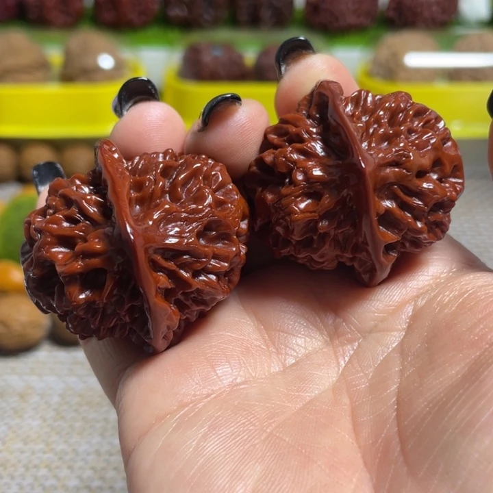 文玩核桃把件39帝王