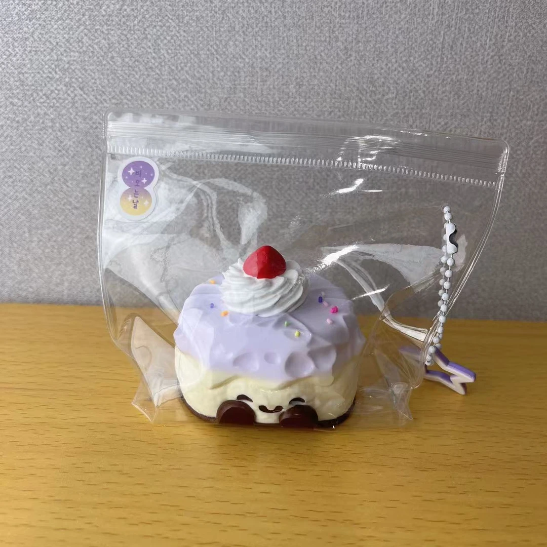 伊晗DIY手工默认瑕疵JC蛋糕泥感高颜值解压玩具发泄硅胶捏捏乐