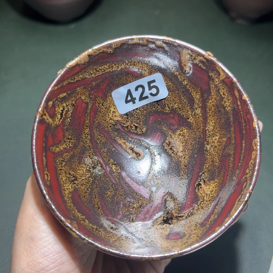 白***白茶盏全手工原矿原釉建盏