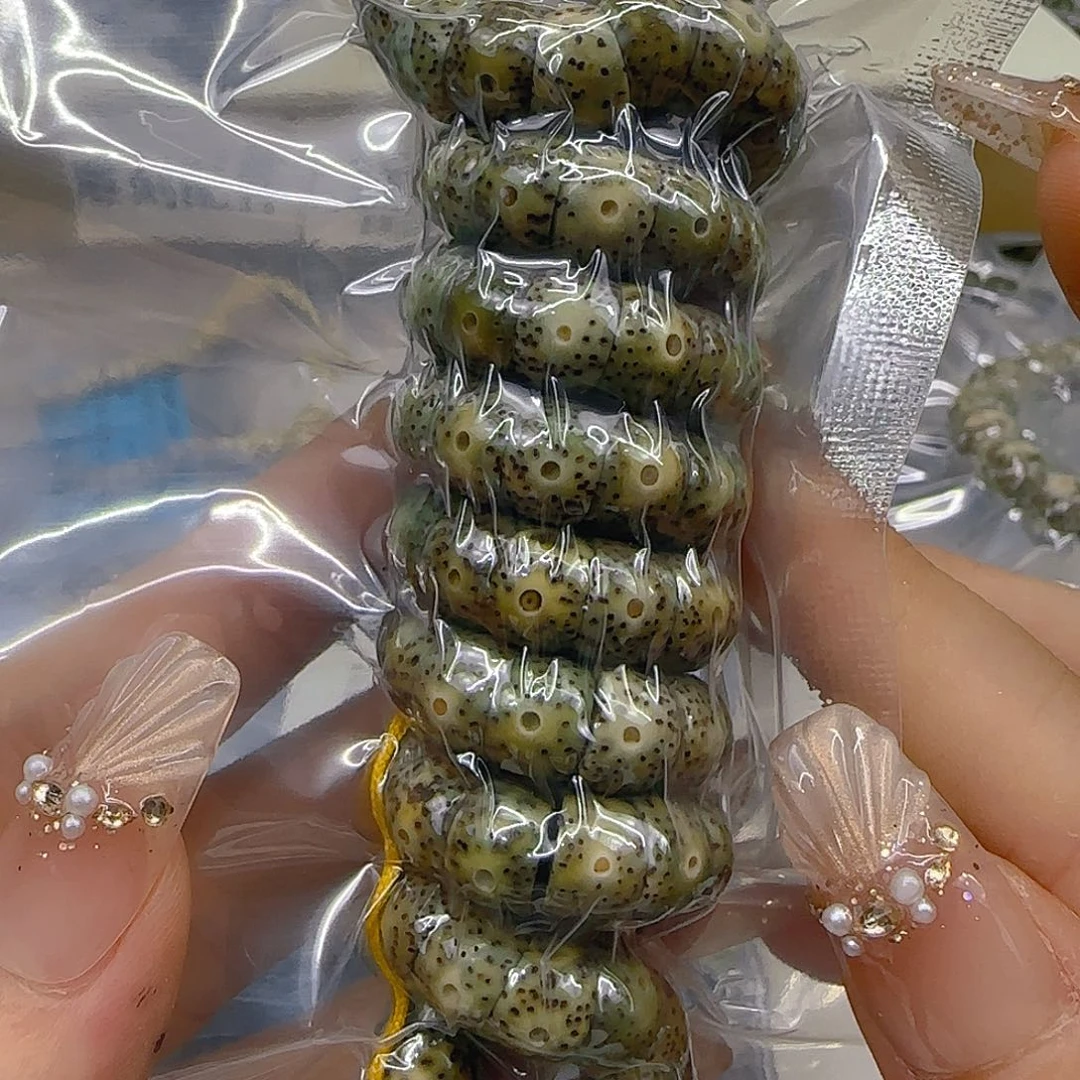 星月菩提手串242哈哈绿星月菩提9大肠108