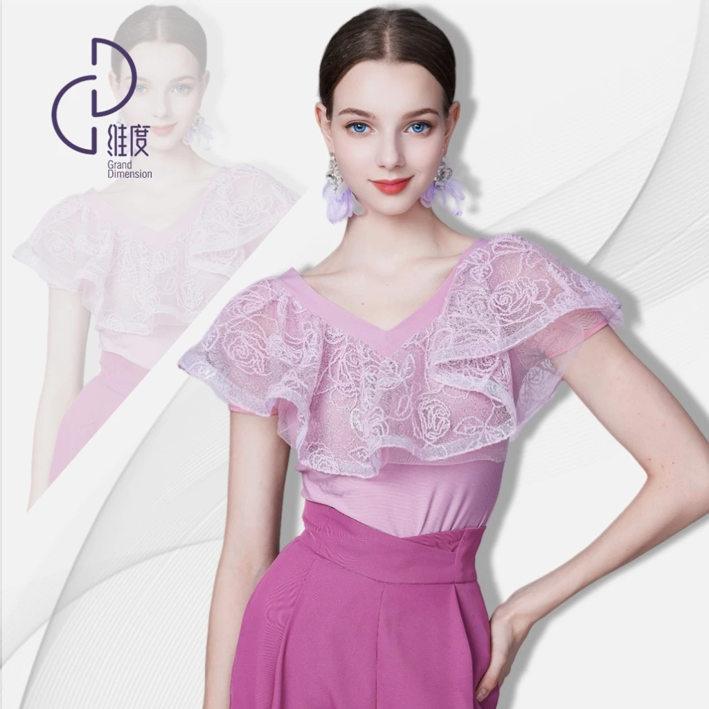 【维度舞服】Y495新品女士上衣摩登舞蹈服