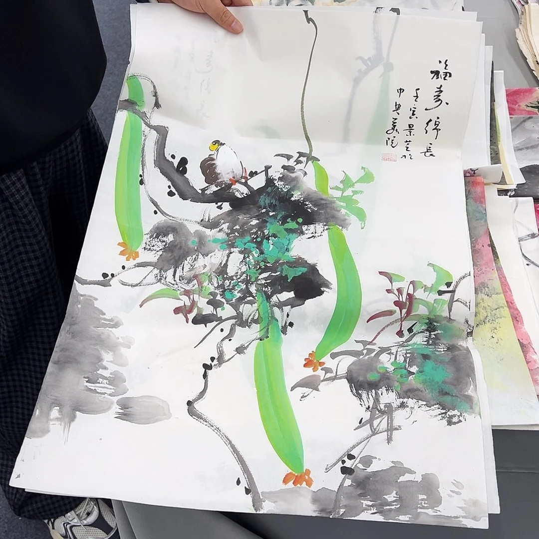 国画纯手绘作品欣赏
