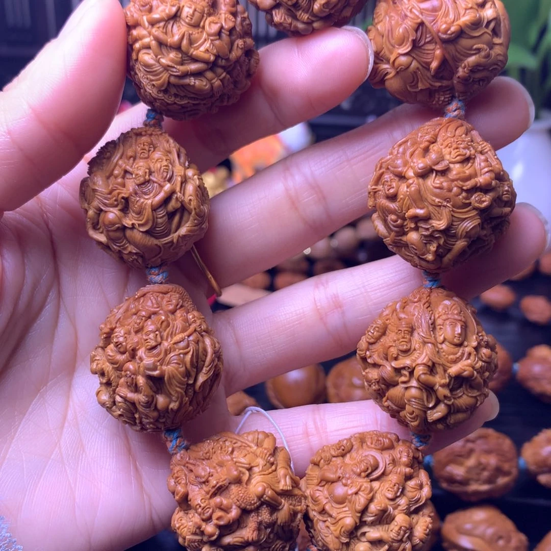 手串/手链橄榄核108罗汉拜万佛