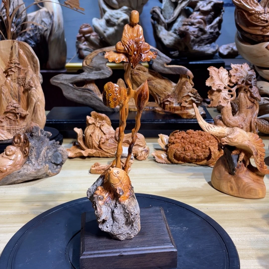 柏木太行崖柏工艺品