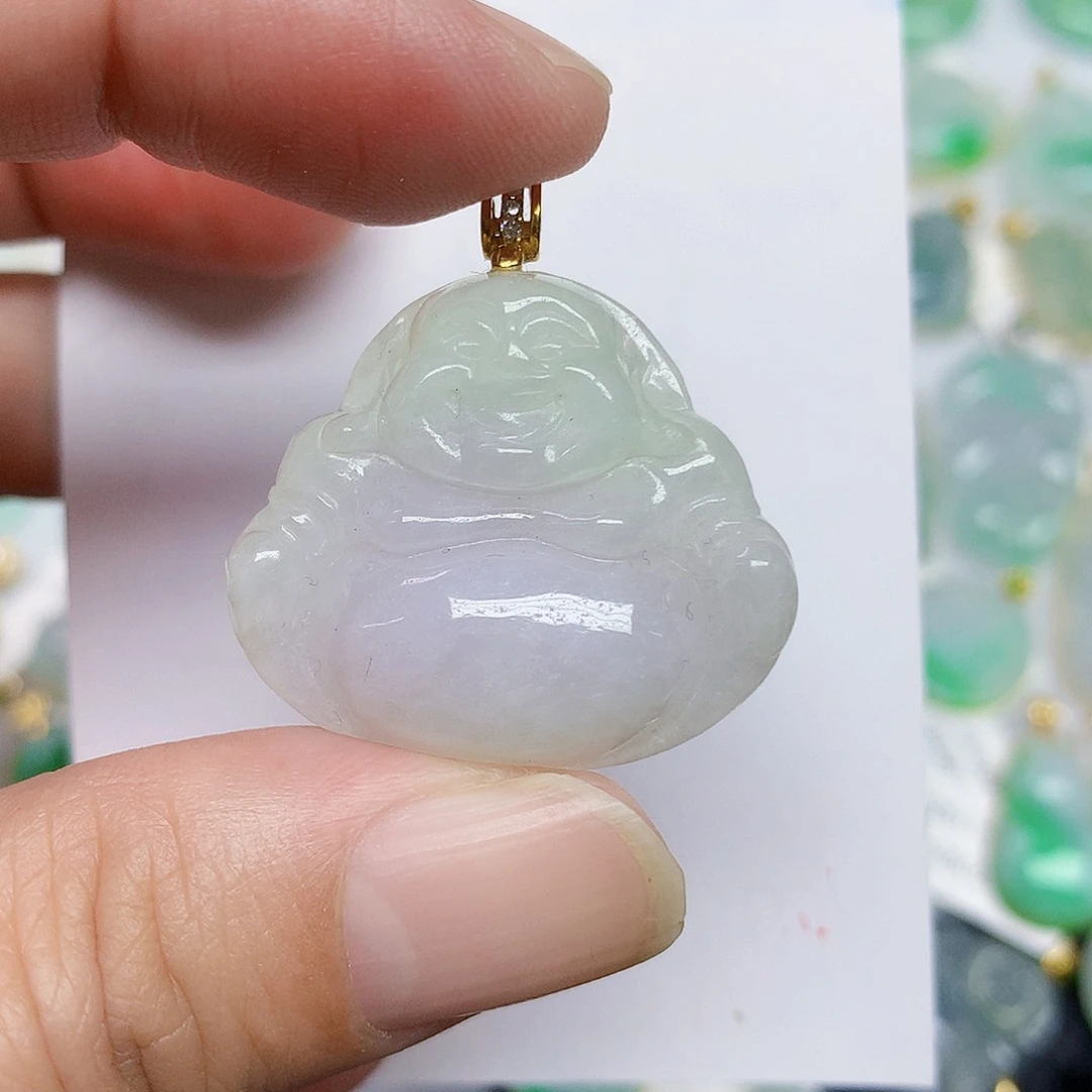 翡翠未镶嵌颈饰35678752
