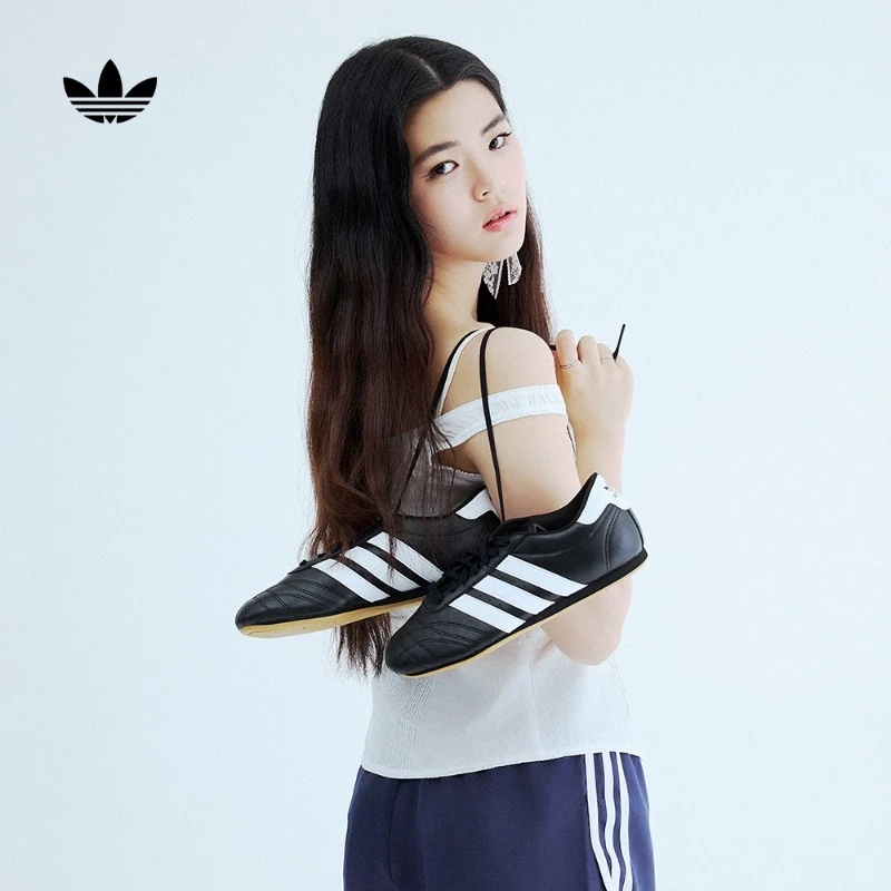 流光风 阿迪达斯三叶草TAEKWONDO休闲薄底跆拳道文化运动鞋JS1193
