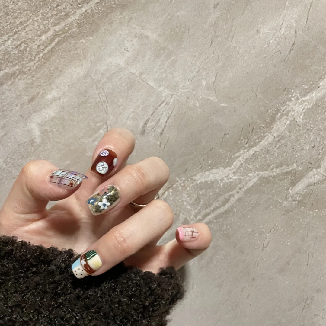「色彩乐趣」G·F手工小众穿戴甲