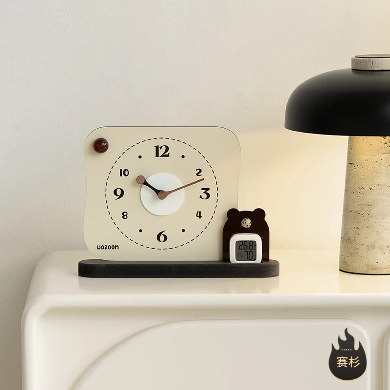 2025新款摆件轻奢高档客厅办公室座钟摆件玄关高级感小众装饰品