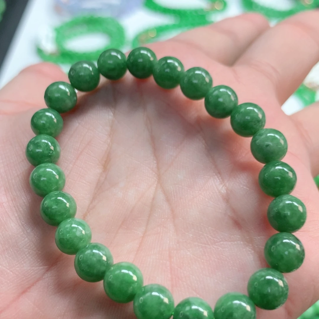 翡翠未镶嵌手链翡翠