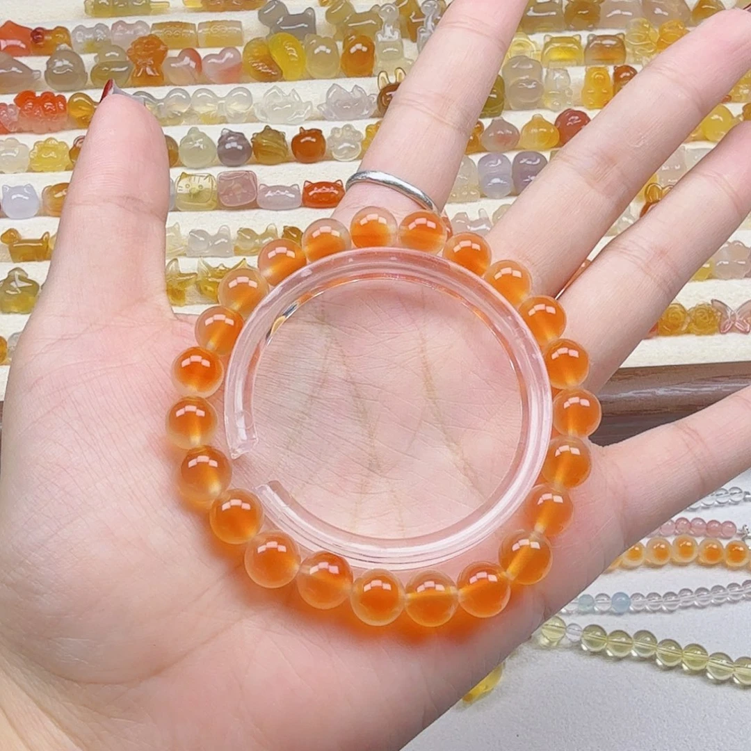 玛瑙/玉髓合金颈饰