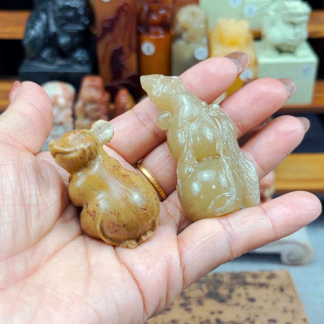 寿山石印石闪购商品瑕疵料