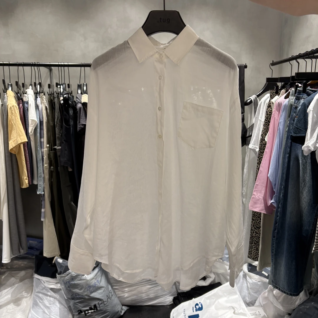 【非凡领域】韩国东大门正品/NO退/TUG/轻麻衬衫/5052708