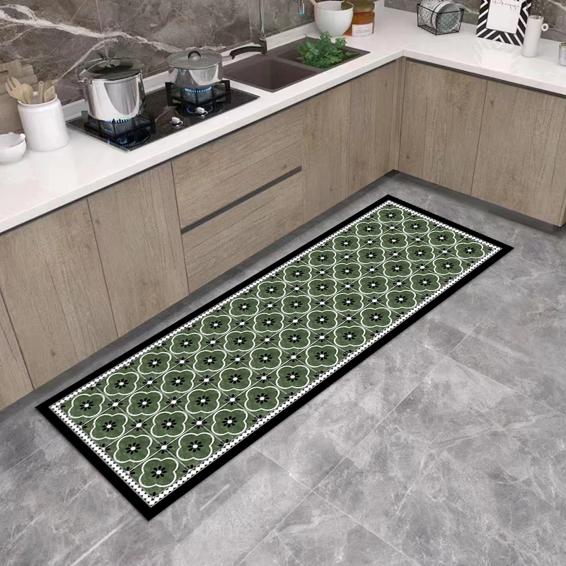 【推荐】硅藻泥厨房地垫卧室床边地毯防滑加厚耐磨吸水易打理