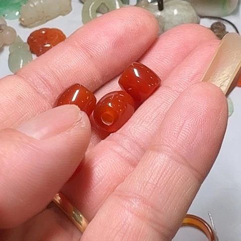 玛瑙/玉髓手链合金咱***姓